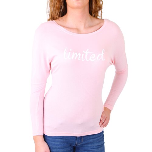 Madonna Langarmshirt Damen LORI Wide Neck Limited Print...