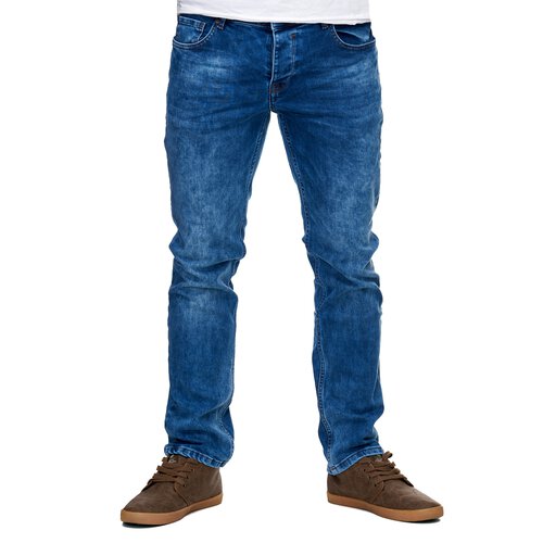 Reslad Herren Jeans Hose Slim Fit Basic RS-2063